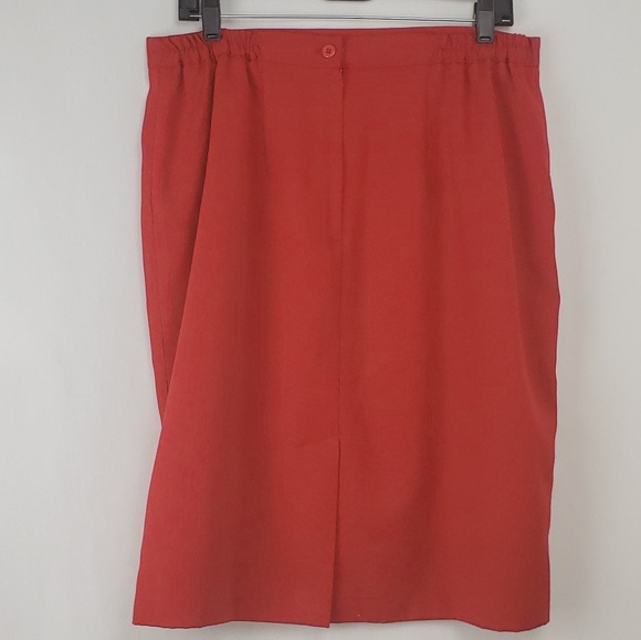 Chad Stevens Red Jacket & Skirt Set - Picture 4 of 8